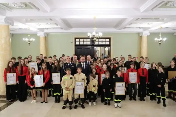 Młodzieżowa Drużyna Pożarnicza z gminy Zakrzew laureatem ogólnopolskiego konkursu