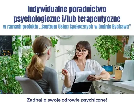 Darmowa pomoc psychologiczna dla mieszkańców Gminy Bychawa