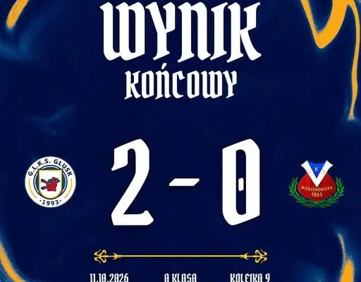 GLKS Głusk wygrywa 2:0 z LKS Wierzchowiska. Dublet Trojnary