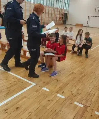 Młodzi zawodnicy z klasy drugiej na XIX Finale Wojewódzkim Policyjnej Akademii Bezpieczeństwa