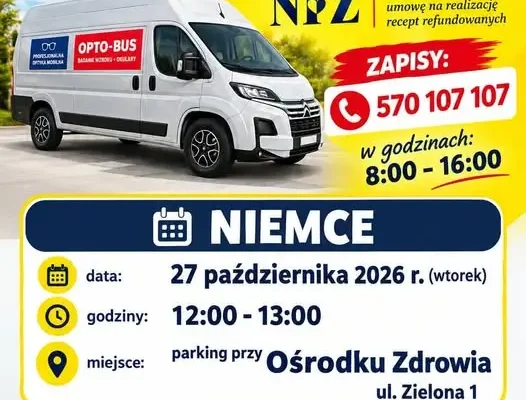 Mobilny gabinet optyczny zawita do Niemiec – bezpłatne badanie wzroku już 27 października
