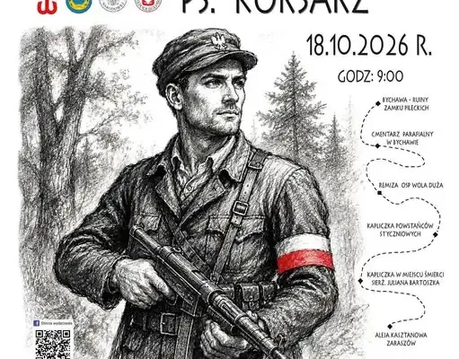 Rajd Pamięci sierż. Juliana Bartoszka – 18 października 2026 w Bychawie i Zaraszowie
