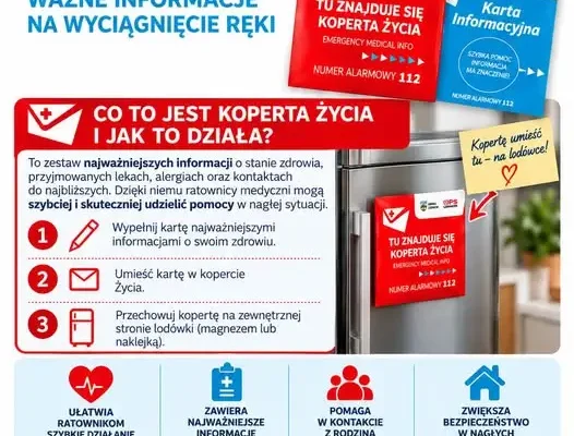 Koperta Życia dla potrzebujących z Gminy Leoncin – OPS prowadzi akcję
