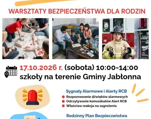 Krajowy Trening Rodziny w Gminie Jabłonna – warsztaty bezpieczeństwa dla rodzin