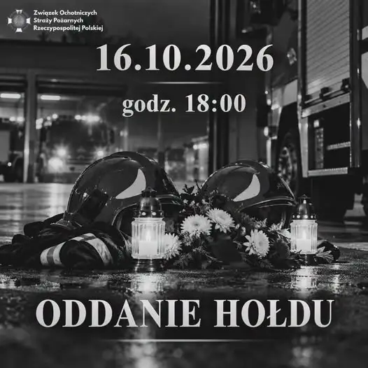 Hołd dla strażaków z Niska – OSP w całej Polsce oddadzą wspólny hołd