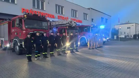 Strażacy z Bełżyc oddali hołd poległym kolegom z Niska