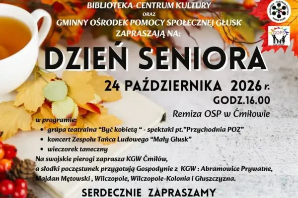 Gminny Dzień Seniora w Ćmiłowie – święto pełne humoru i tańca
