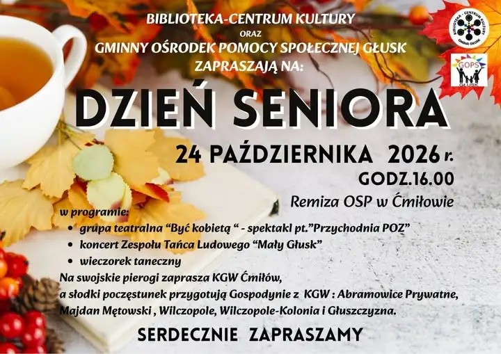 Gminny Dzień Seniora w Ćmiłowie – święto pełne humoru i tańca