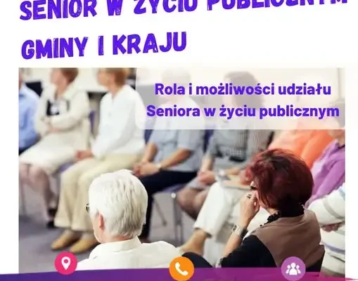 Warsztaty „Senior w życiu publicznym” – 27 października w ramach programu Aktywni Seniorzy