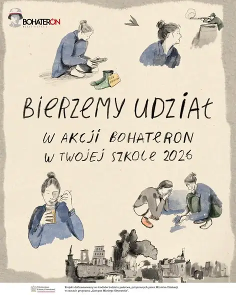 Szkoła włącza się w BohaterON – uczniowie poznają historię „Małej” i przygotują prezent na 100. urodziny