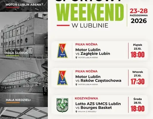Lublin: pucharowe emocje na Motor Lublin Arena i w hali MOSiR