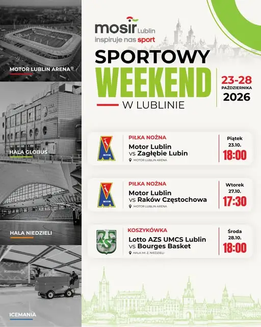 Lublin: pucharowe emocje na Motor Lublin Arena i w hali MOSiR
