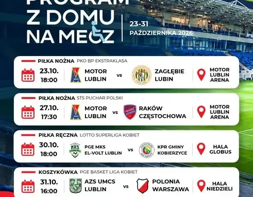 „Z domu na mecz” – transport na lubelskie trybuny dla osób na wózkach
