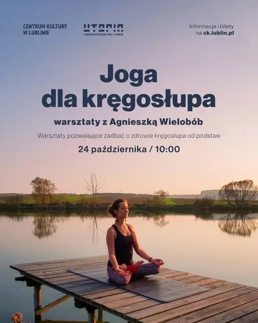 Warsztaty „Joga dla kręgosłupa” w Centrum Kultury w Lublinie