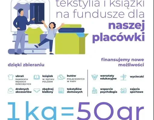 Gmina Wojciechów zachęca do udziału w kampanii „Ubrania do oddania”