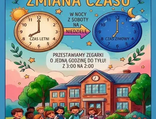 Zmiana czasu na zimowy: uczniowie zyskują godzinę snu