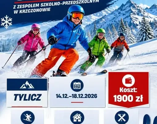 Zapisy na białą szkołę w Krzczonowie – zimowy wyjazd narciarski dla uczniów