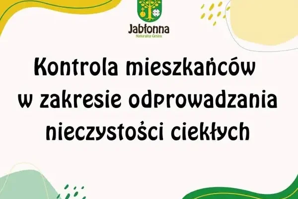 Gmina Jabłonna wzywa mieszkańców Czerniejowa do okazania dowodów opłat za nieczystości ciekłe